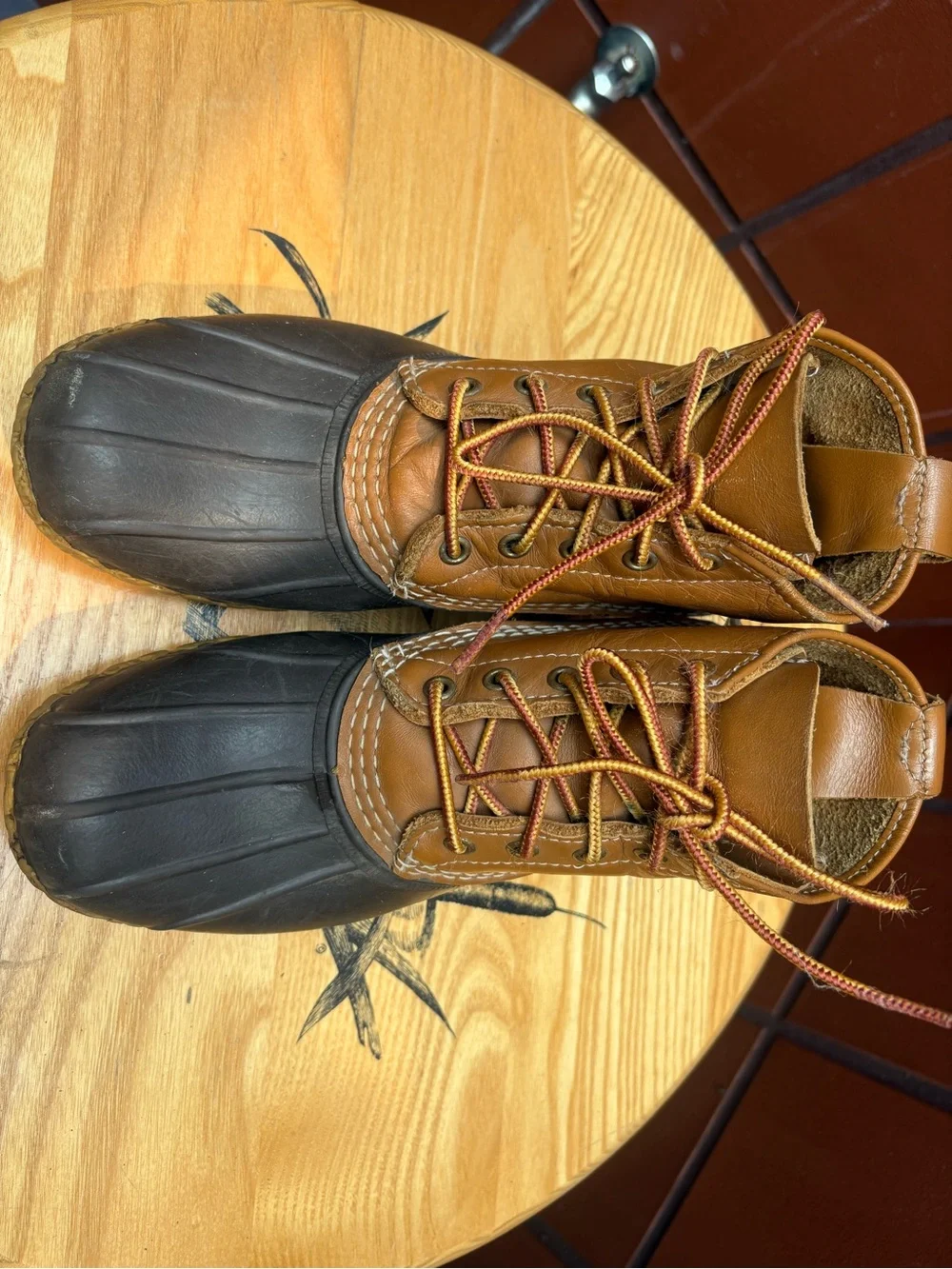 L.L. Bean Women’s Duck Boots 6 inch Size 8